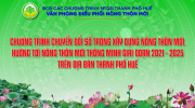 Chương trình chuyển đổi số trong xây dựng nông thôn mới, hướng tới nông thôn mới thông minh